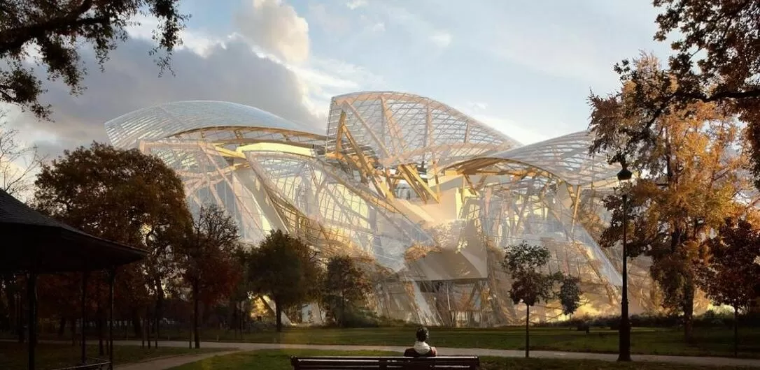 Fondation Louis Vuitton,Frank Gehry architect,Museum of